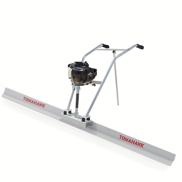 37.7cc Gas Concrete Power Screed and 14ft Aluminum Board Straight Edge